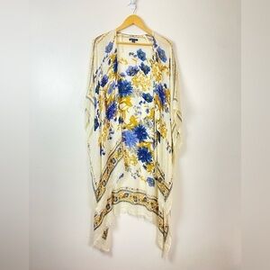 AMERICAN EAGLE ONE SIZE OS FLORAL TOPPER CARDIGAN